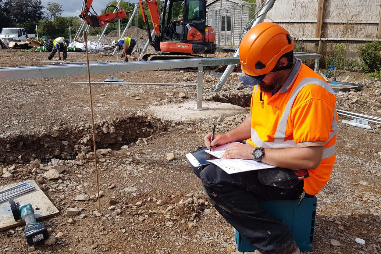 Alpha RAT engineer performing high-rise repair work